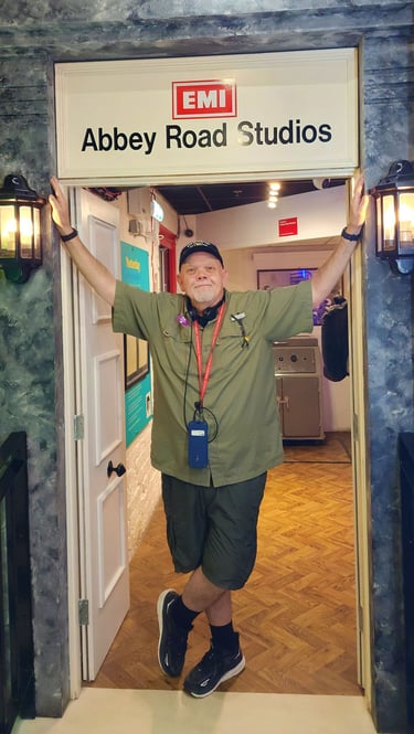 The Pirate at Abbey Road Studios in Liverpool, England?