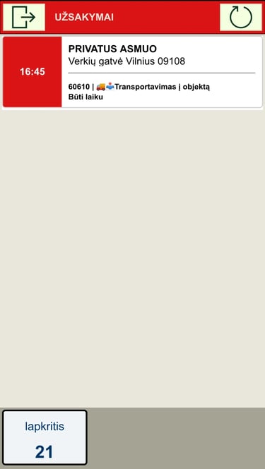 Mobili užsakymų pristatymo programėlė, Skaitmenizuojame pristatymo procesą su „Power Apps“