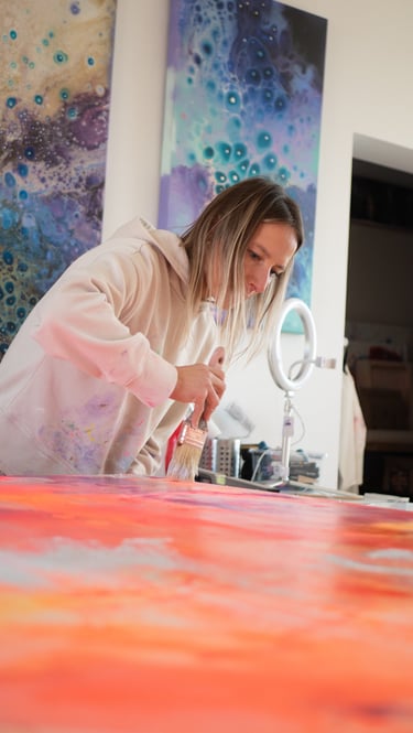 peinture, photo d'art, peintre, peinture abstrait