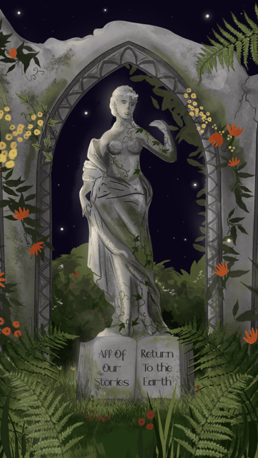 Custom hand drawn fantasy book artwork 