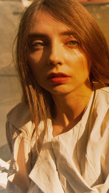 Look vidéo et photo personnalisé brume dorée.