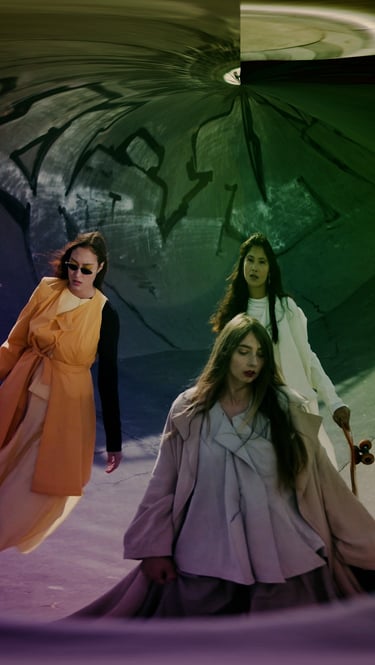 Look vidéo et photo personnalisé boucle dégradé.