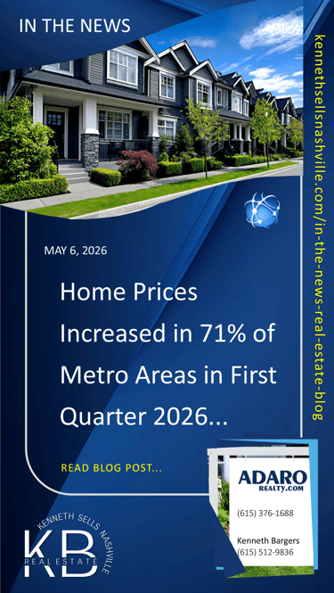 Home Prices Increased in 71% of Metro Areas in First Quarter 2026
