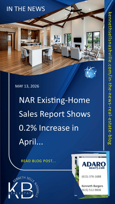 NAR Existing-Home Sales Report Shows 0.2% Increase in April