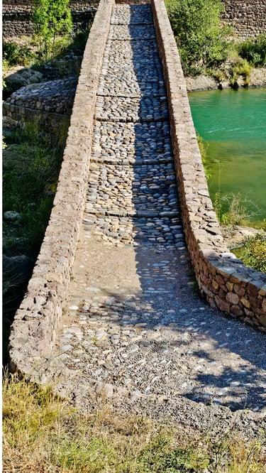 Roman Bridge in Sopeira photographed by NIKORU