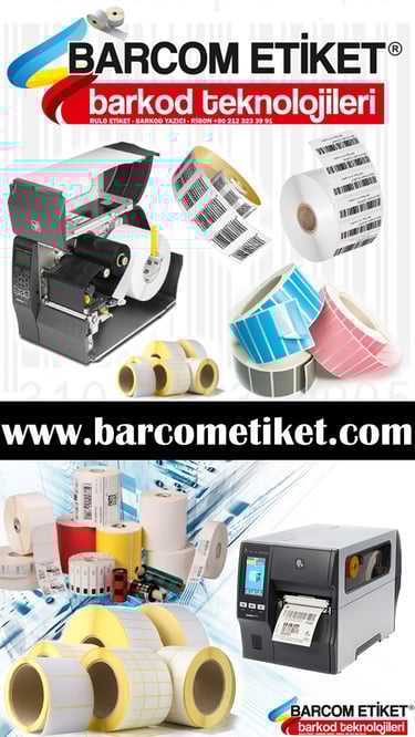 Baskılı ve Baskısız Termal Koli Etiketi