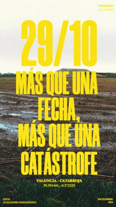 Cartel de documental DANA Valencia