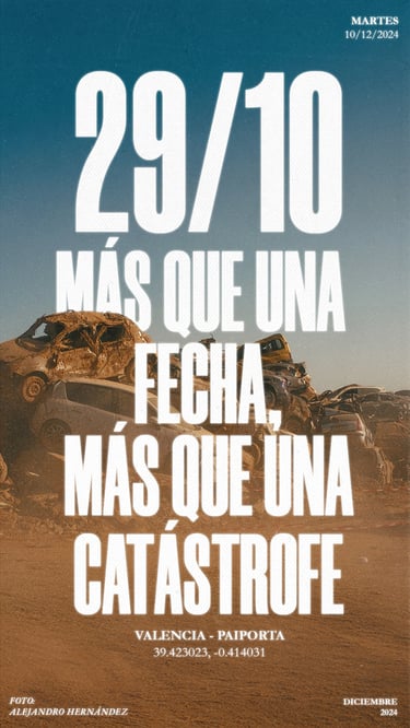 Cartel de documental DANA