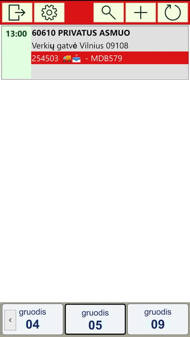 Pardavimų Vadybininko Užsakymų pristatymui Valdymas 