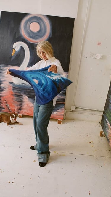 Hair Makeup by Ann Gior for J. Crew on Ann Craven