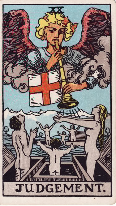 The Judgement Tarot Card Meaning Reading Description