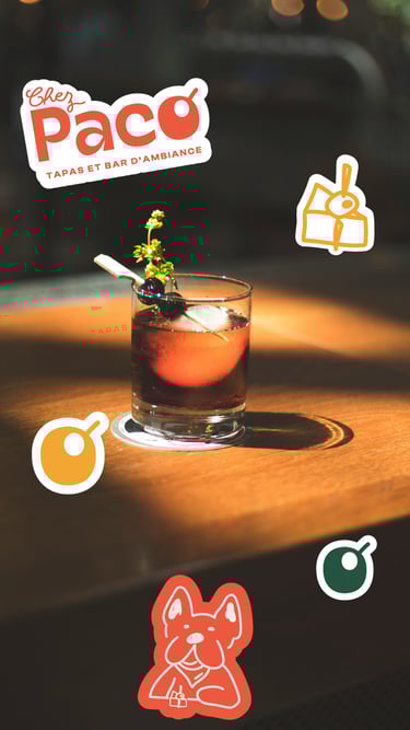 Branding chez Paco - support web - Soleado studio