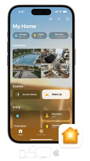 แอป Home ควบคุมระบบสมาร์ทโฮมผ่าน iPhone