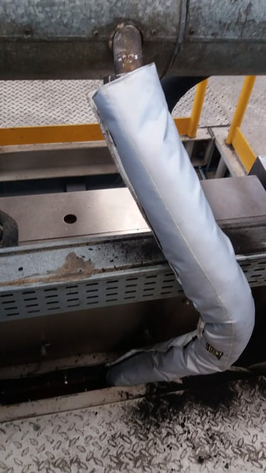 Isolação térmica removível para mangueiras