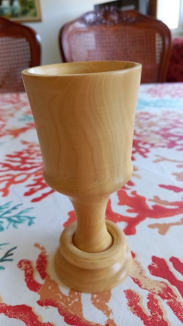 Verre en buis avec anneau captif