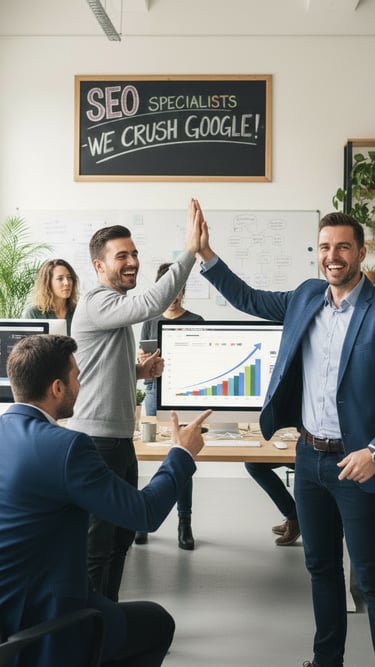 specialisten in seo - bedankt