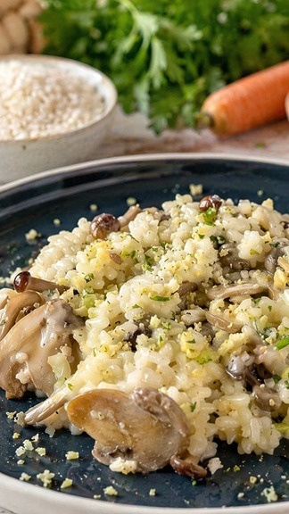Ricette Senza Lattosio | Risotto ai funghi