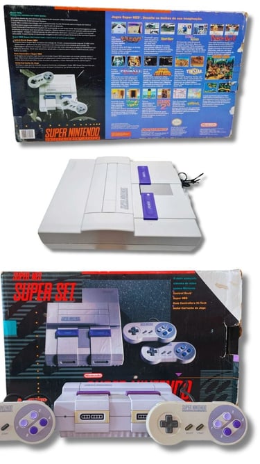 Modelo Super Nintendo Playtronic 1993 Brasil