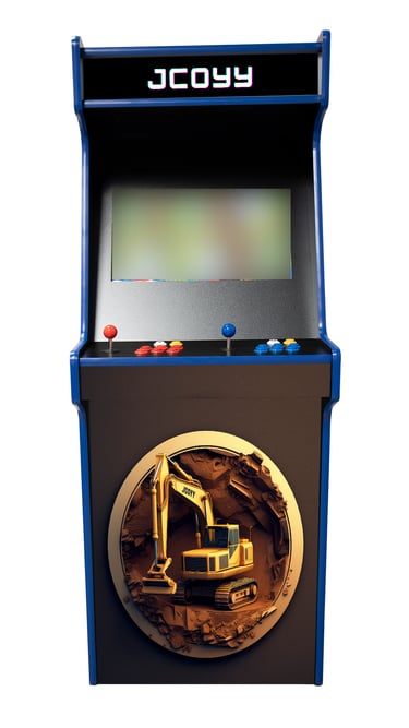Company Branded Upright Arcade Machine