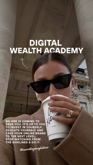 Digital Wealth Academy – Motivation for burnout business restart: invest in yourself, build your online brand, and start a fr