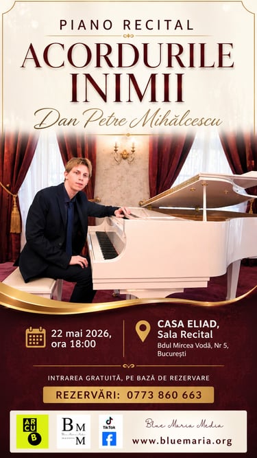Dan Petre Mihălcescu - recital de pian "Acordurile inimii"
