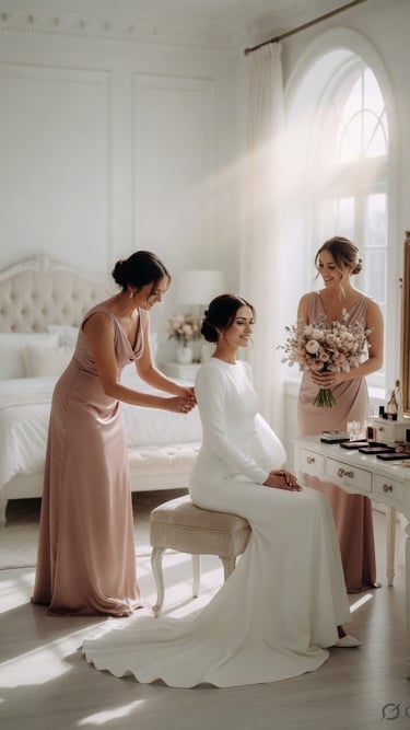 bridal hair and makeup Queensland
