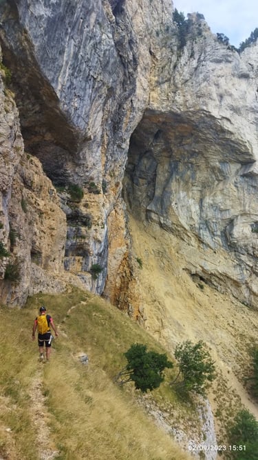 escalade rappel via ferrata rando du vertige
