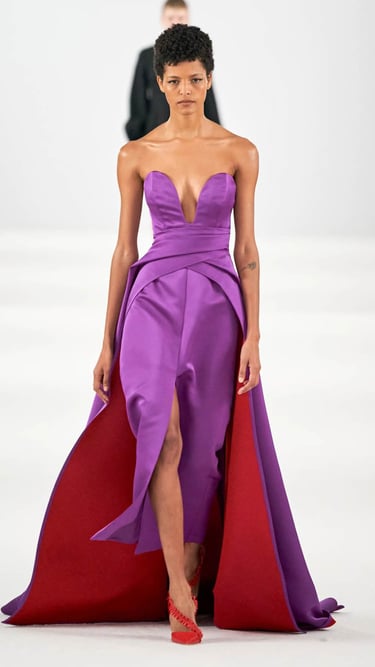 Ann Gior Makeup Artist for Carolina Herrera NYFW on model Laiza de Moura