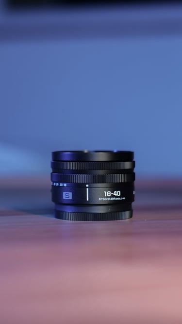 Mon objectif grand angle : LUMIX 14-40mm