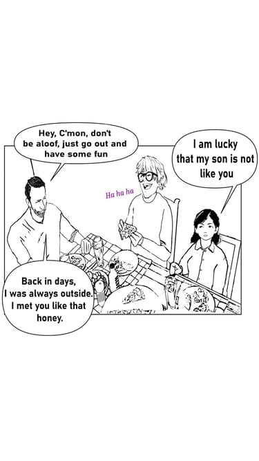 lucy and parents