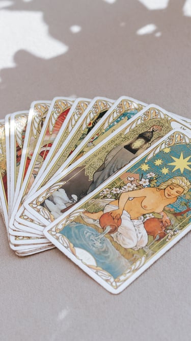 Sesion en madrid de Tarot con Marie