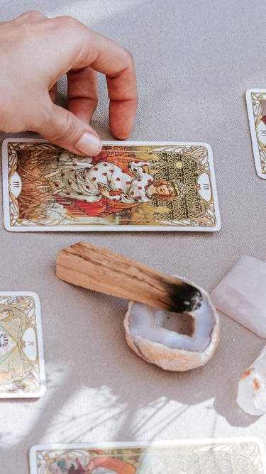 Sesion de tarot en Madrid con Marie