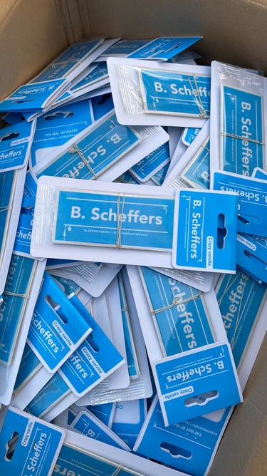 bedrukte geurhangers