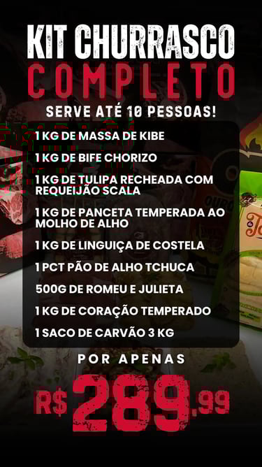 Kit Churrasco Completo