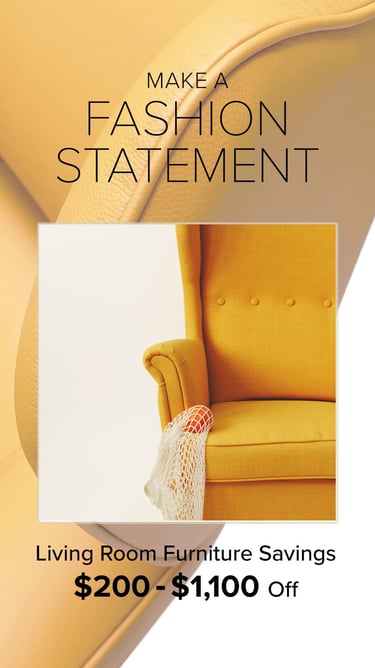 Home decor company Instagram story by Urbrand Studio