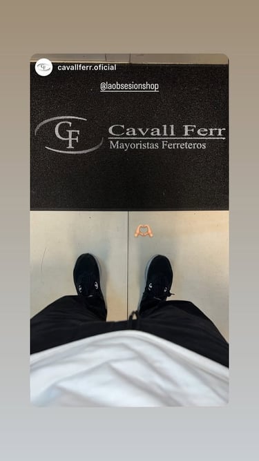 Felpudo personalizado con logo mayorista cavall
