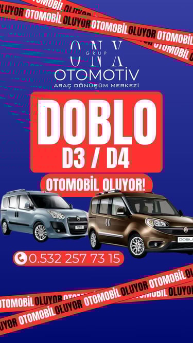 DOBLO OTOMOBİL OLUYOR OSMAN AKKAŞ ARAÇ PROJE KAMYONETTEN OTOMOBİLE DÖNÜŞÜM