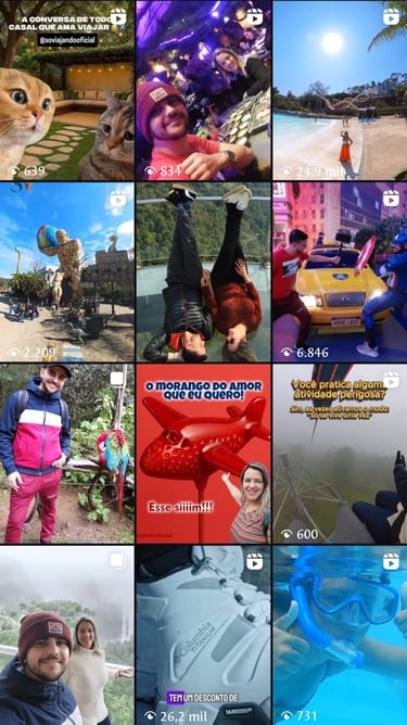 imagens do instagram Só Viajando