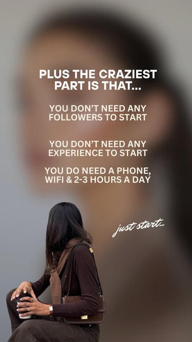 Burnout Business Start-up – launch your online business without followers, without experience, just with a smartphone and a f