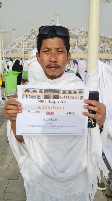 dokumentasi pelaksana badal haji