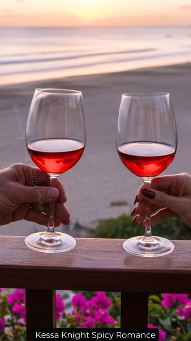 A steamy romance book by Kessa Knight with dark romance aesthetic and forbidden romance books.