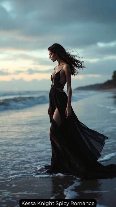 A dark romance book by Kessa Knight with steamy romance books heat and age gap romance desire.