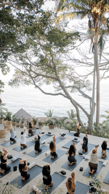 Yoga wellness retreat