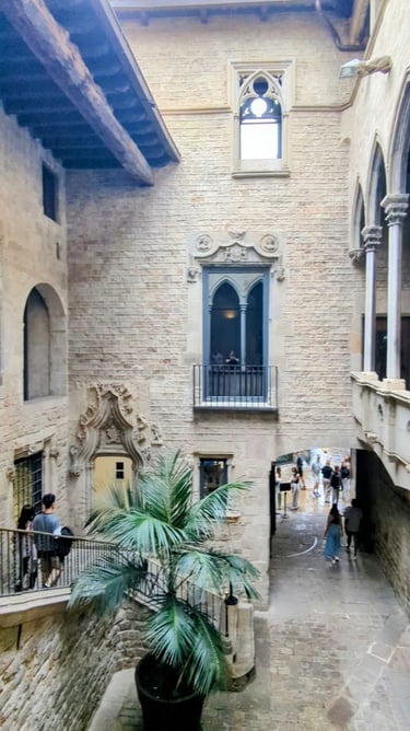 Picasso Museum Courtyard