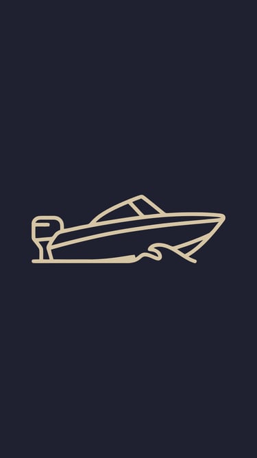 Waterway access icon.