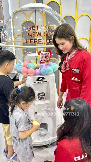 sewa mesin gachaapon jumbo jakarta