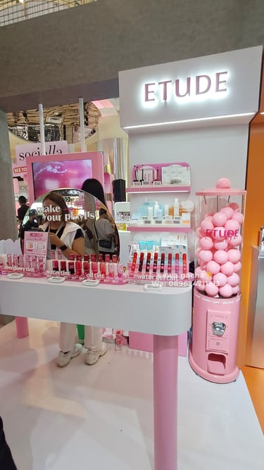 sewa mesin gachapon gacha pink