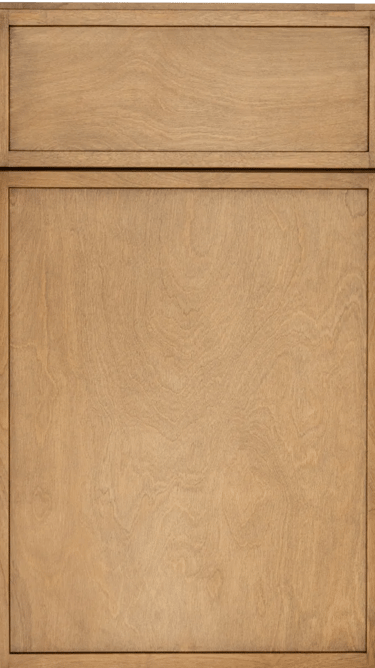 Slim shaker karamel kitchen cabinet door.