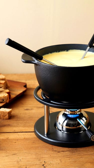 fondue, fromage, fondue savoyarde, suisse, spécialité montagnardes, hiver concept 