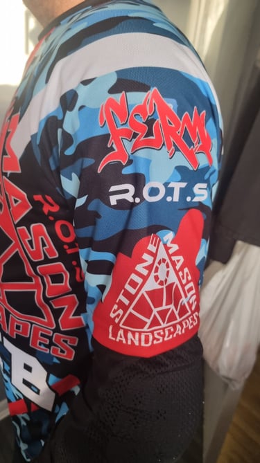 Stonemason Landscapes Sponsored Rider